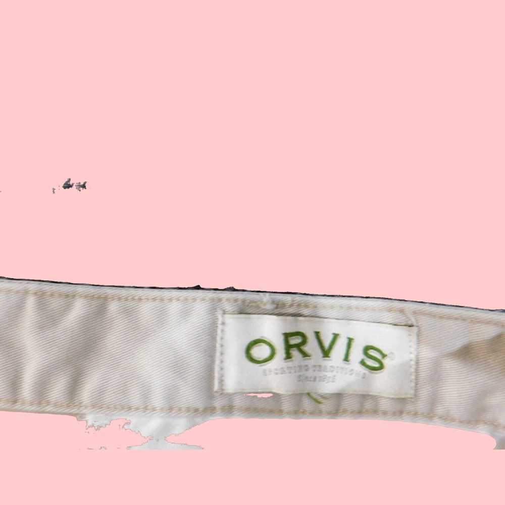 Orvis Beige Cotton Chino Classic Casual Outdoors … - image 3