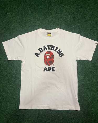 Bape Color Camo College Tee - image 1