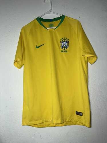 Nike Nike Dri Fit 2018 Brazil national team blank… - image 1