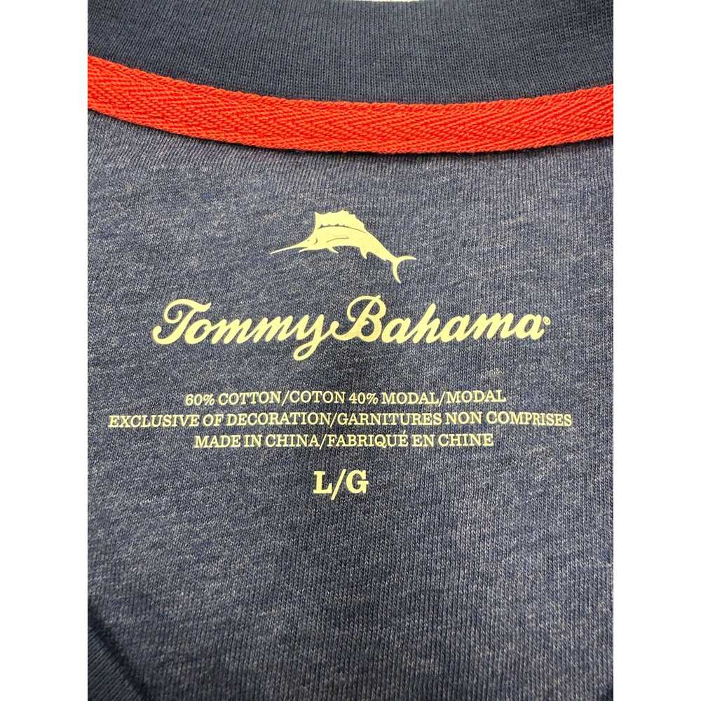 Tommy Bahama Tommy Bahama Shirt Large Blue Gray S… - image 4