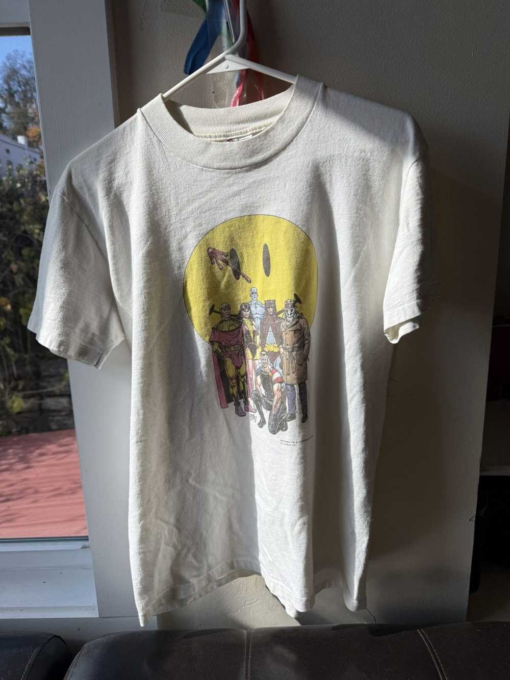 Dc Comics × Vintage Vintage Watchmen T-Shirt 1988… - image 1