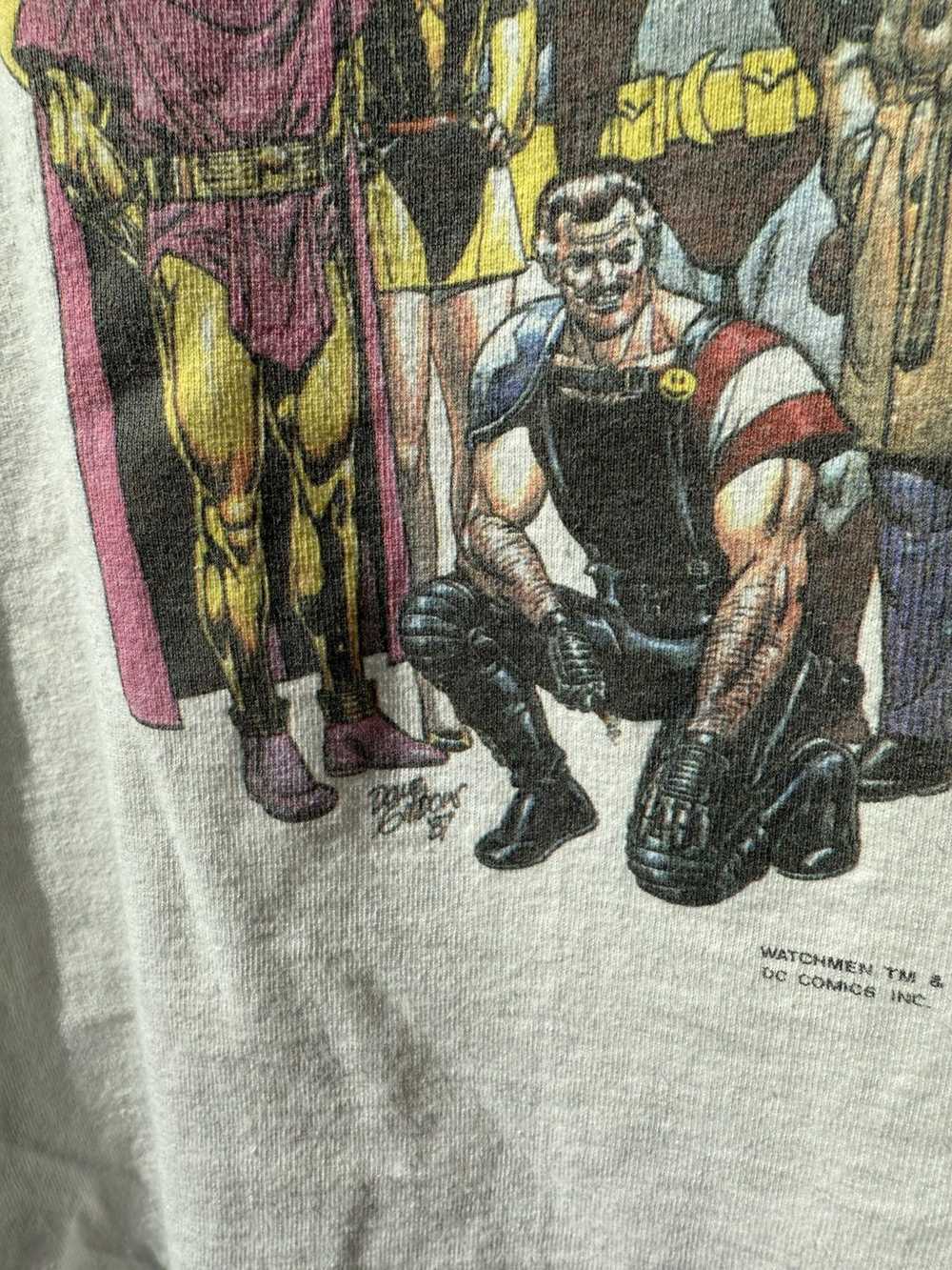 Dc Comics × Vintage Vintage Watchmen T-Shirt 1988… - image 3