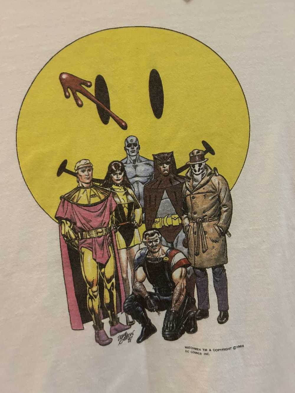 Dc Comics × Vintage Vintage Watchmen T-Shirt 1988… - image 8