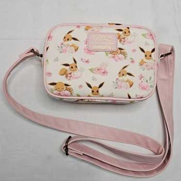 Loungefly Pokemon Eevee Floral Camera Crossbody B… - image 1