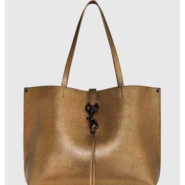 Megan Tote Gold/black Shellac | Handbags Rebecca M