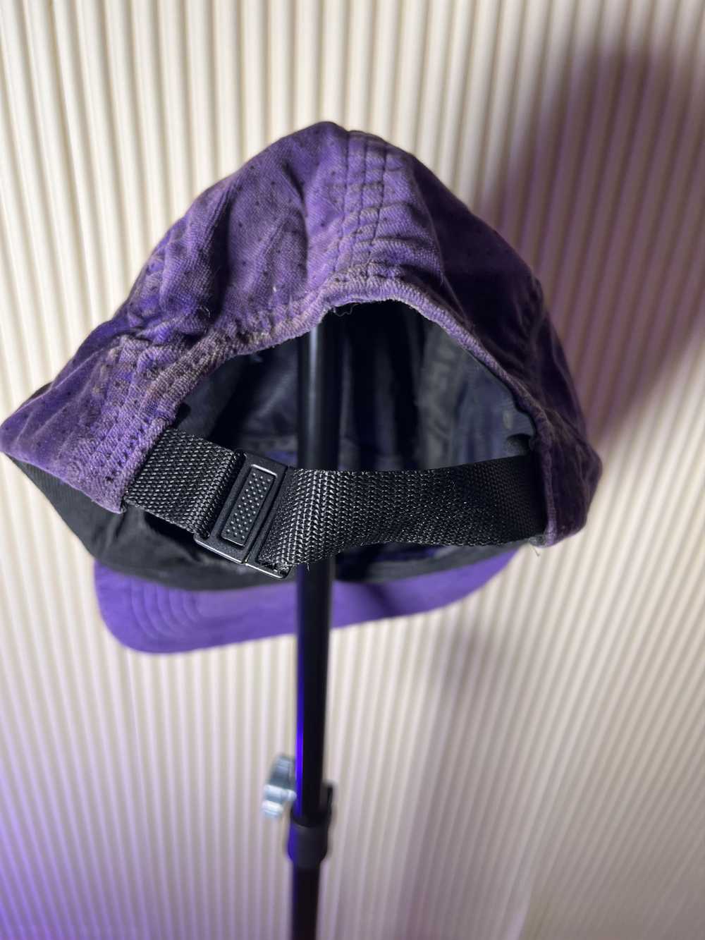 Odd Future × Supreme Purple Supreme Hat Velvet Wh… - image 3