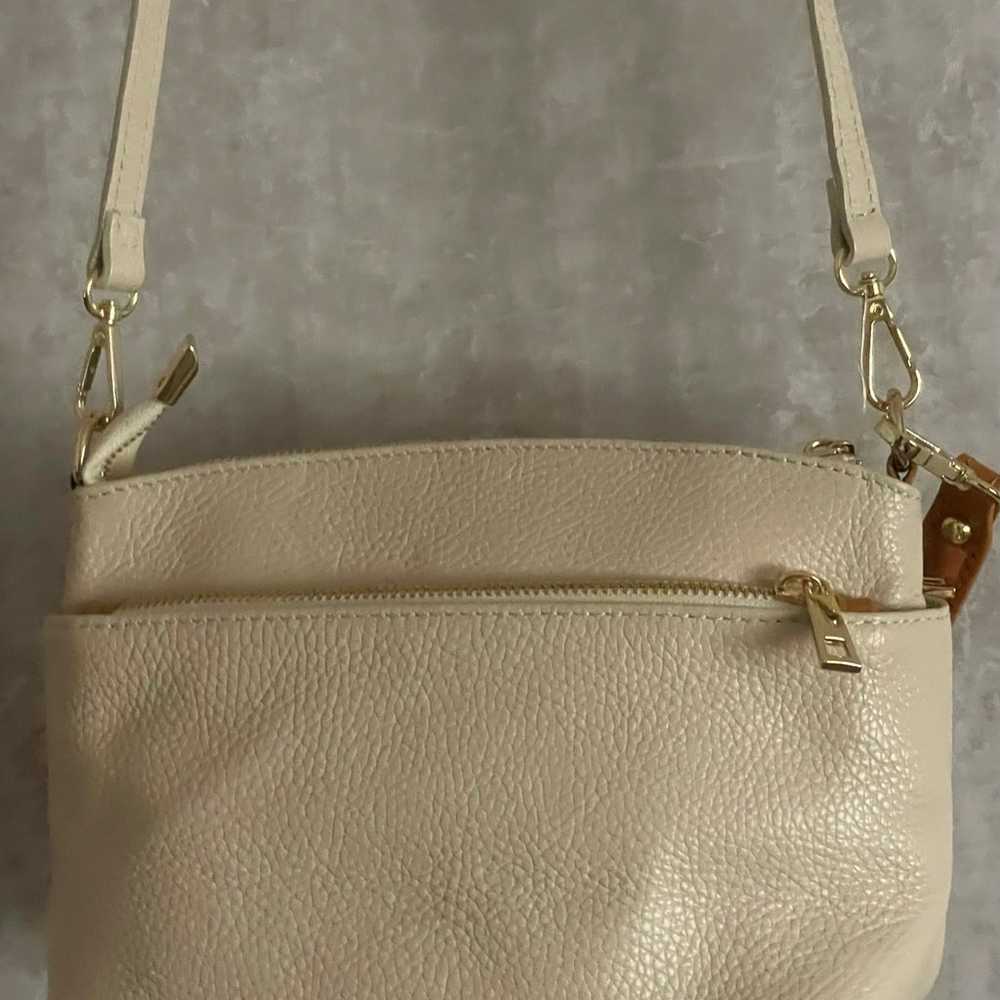 NWOT DIVINA FIRENZE Lila Beige Triple Comp. Cross… - image 5