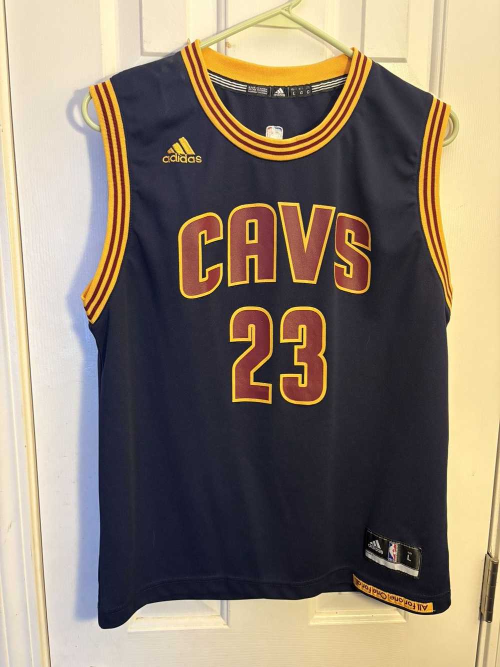 Adidas Lebron James Cavaliers Jersey (youth large) - image 1