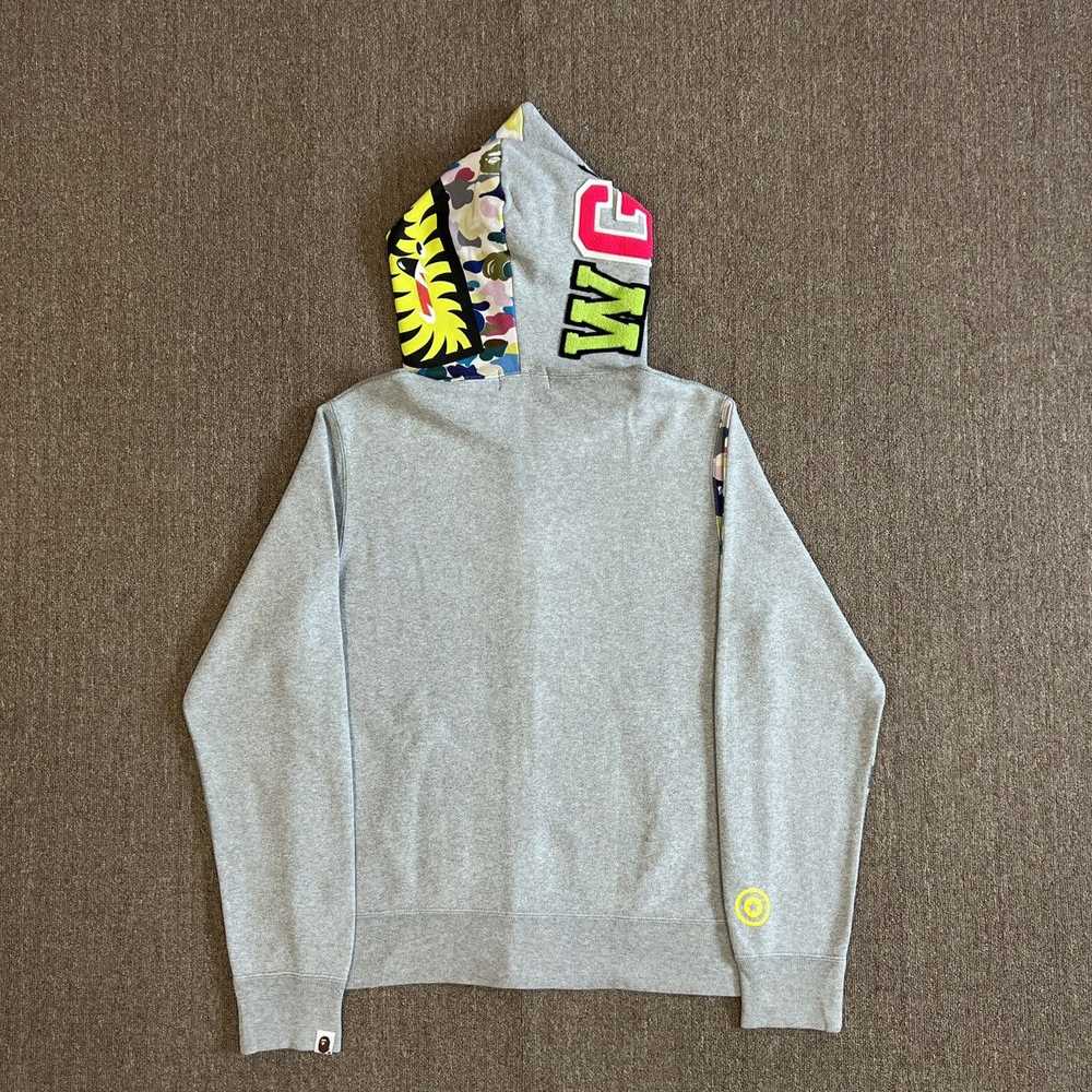 Bape Bape 20th Anniversary Multi Camo Shark Zip U… - image 4