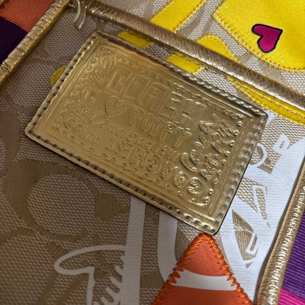 Coach Shoulder Bag, Handbag Beige/Multi-color - image 4