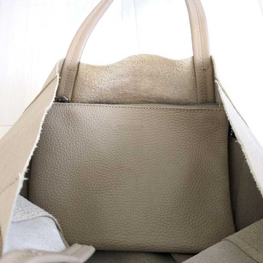 Genuine Leather Italy GIUDI Tote Bag with Inner P… - image 4