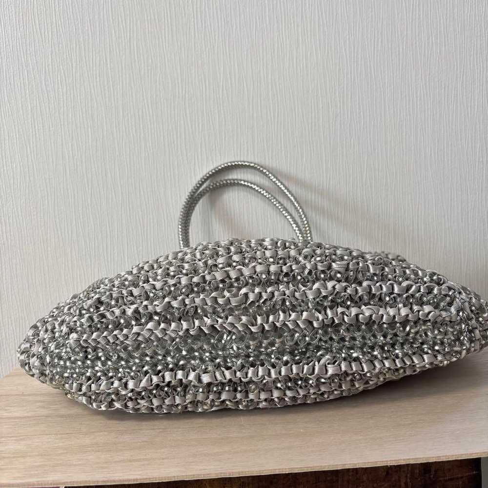 ANTEPRIMA Carina Wire Bag Tote Silver - image 3