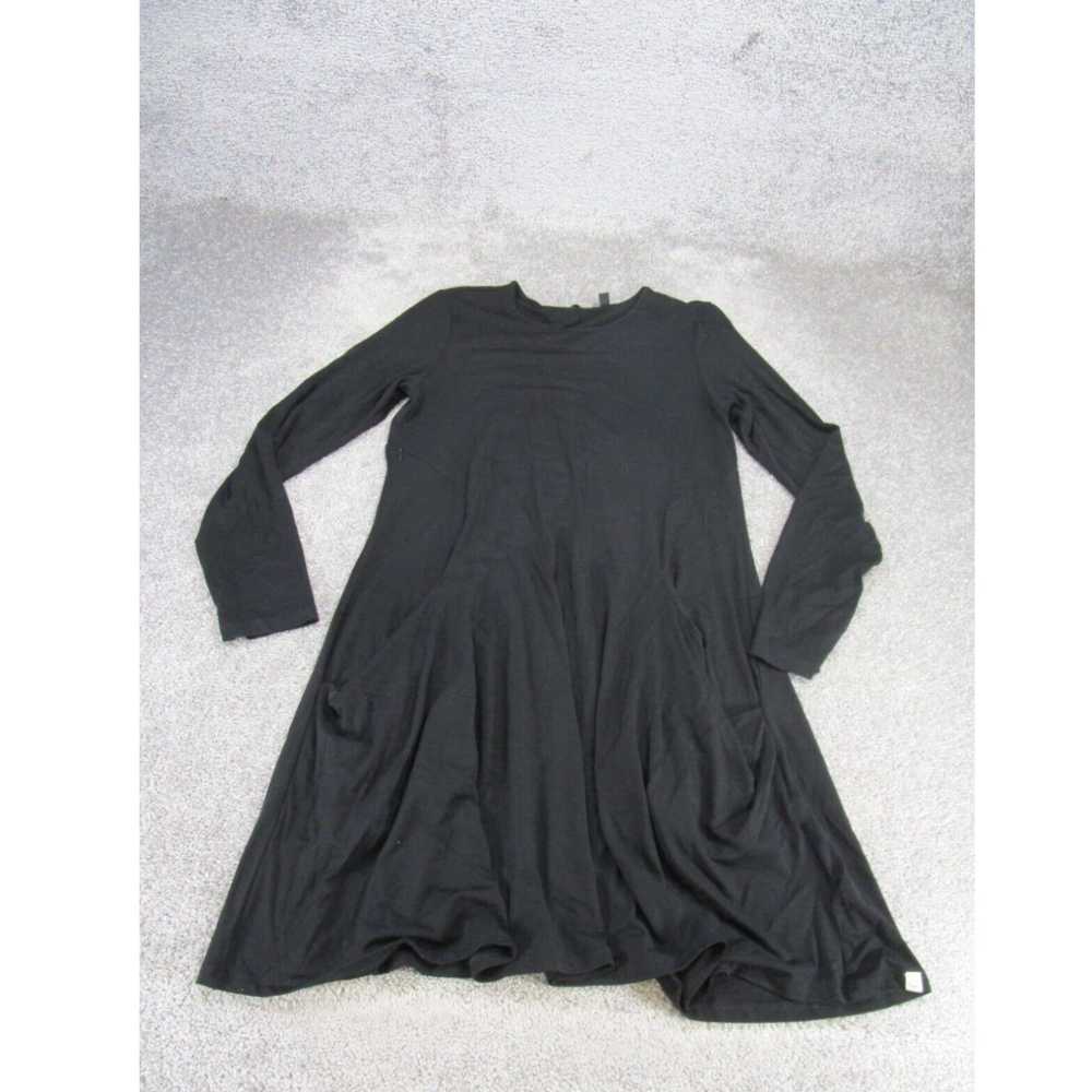 All Black Betabrand Shift Dress Womens Small Blac… - image 1