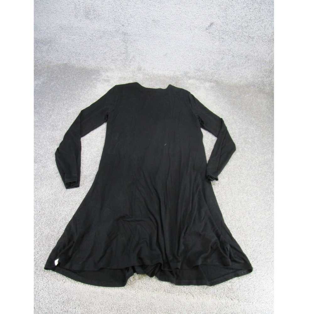 All Black Betabrand Shift Dress Womens Small Blac… - image 3