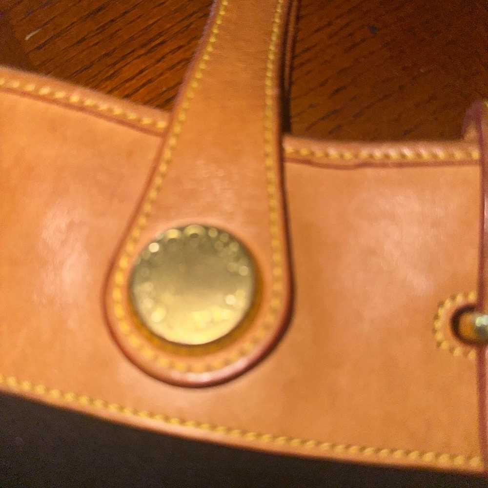 Vintage dooney and bourke bag cabriolet and leath… - image 5