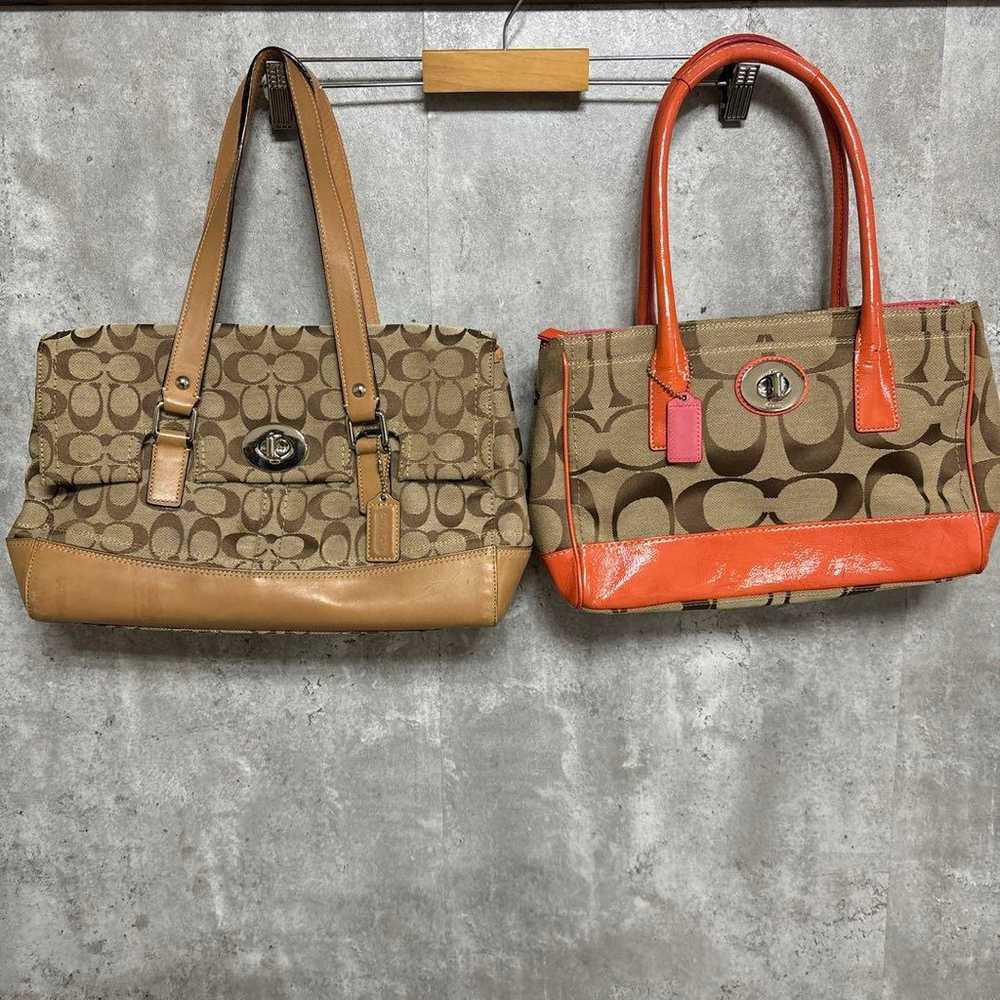 Coach Handbag 2-Piece Set - image 1