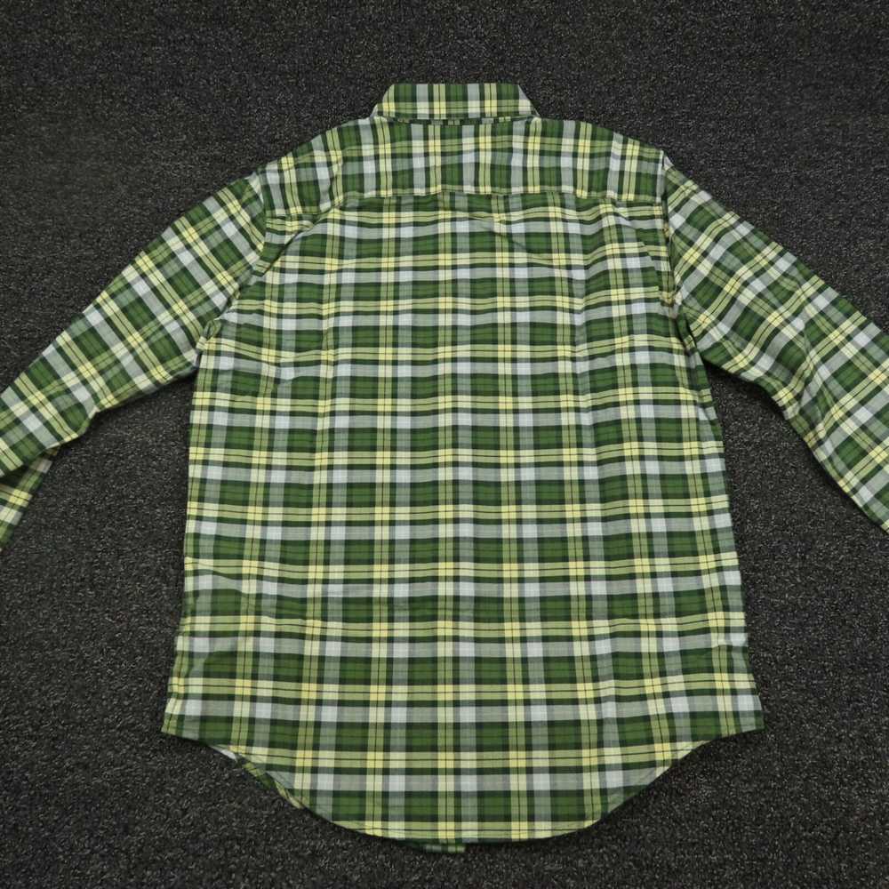 Abercrombie & Fitch Green and Yellow Plaid Patter… - image 6