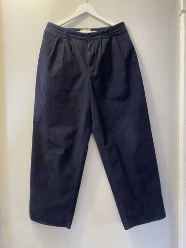 The Row The Row Rufus Corduroy Navy Pants (Exclusi