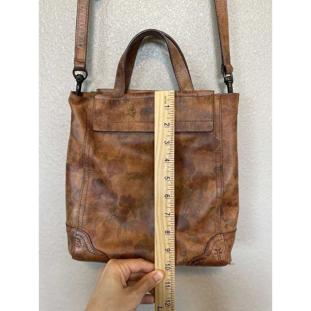 $278 Frye Charlie Small Tote Crossbody Bag Tan Mu… - image 3