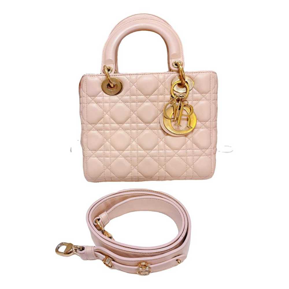 Dior Lady Dior leather handbag - image 1