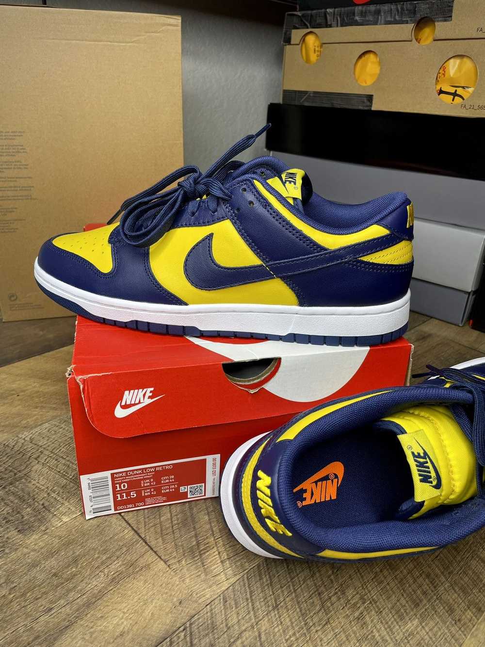 Nike Nike Dunk Low Michigan 2021 retro - image 5