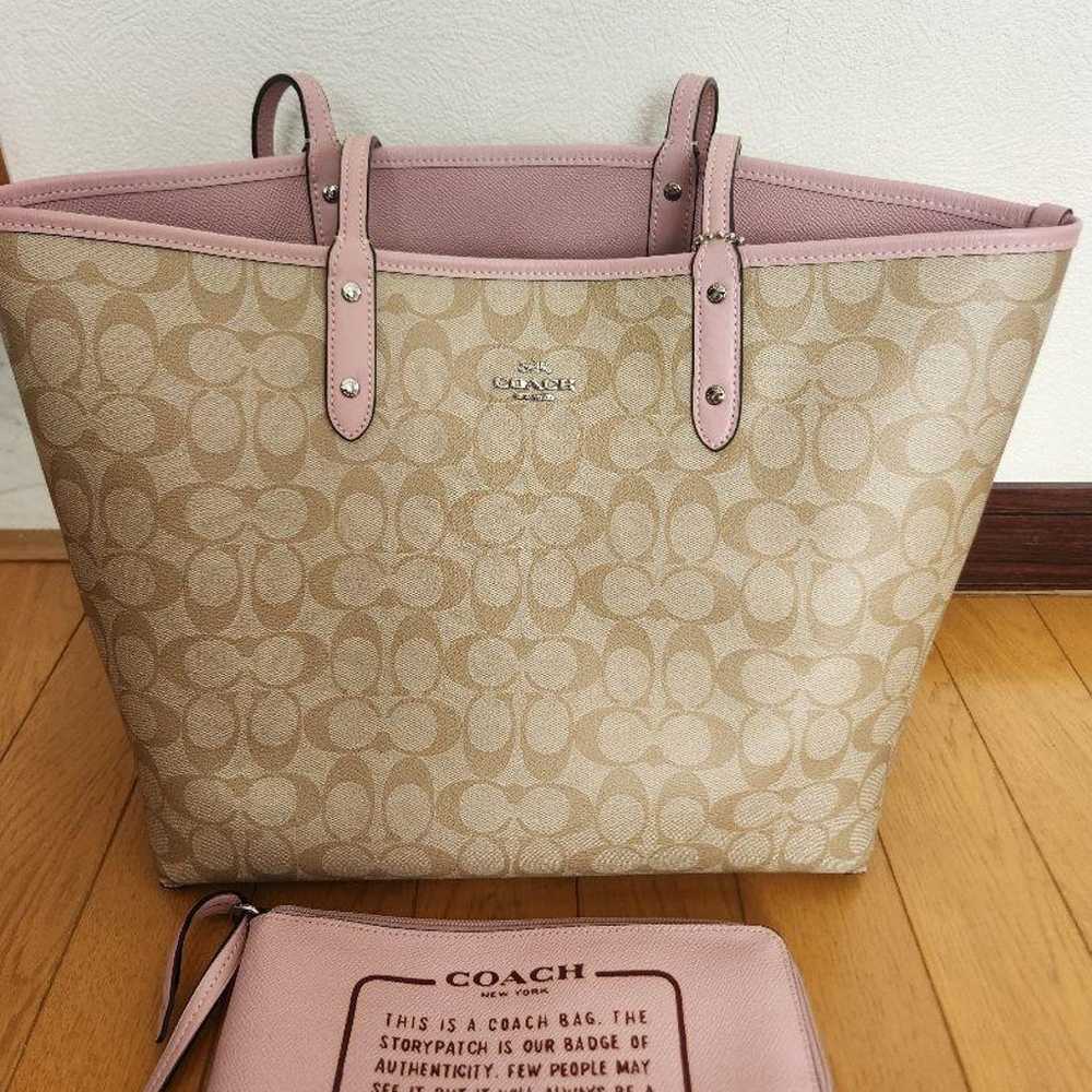 COACH tote bag, reversible - image 2