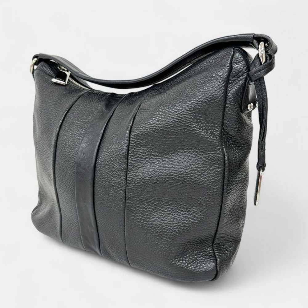 FURLA Black Leather Shoulder Bag - image 2