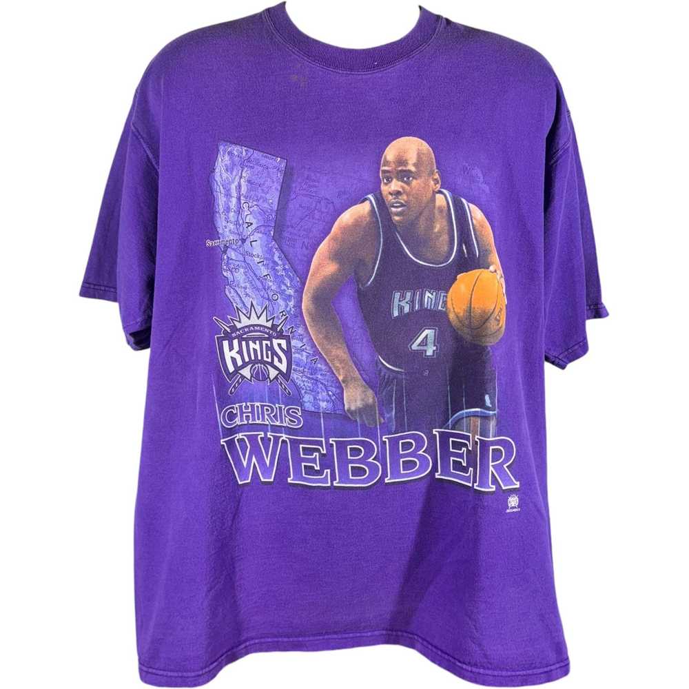 Vintage Vintage Sacramento Kings Chris Webber NBA… - image 1