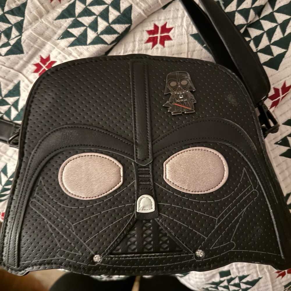 Darth Vader Loungefly Crossbody Purse - image 2