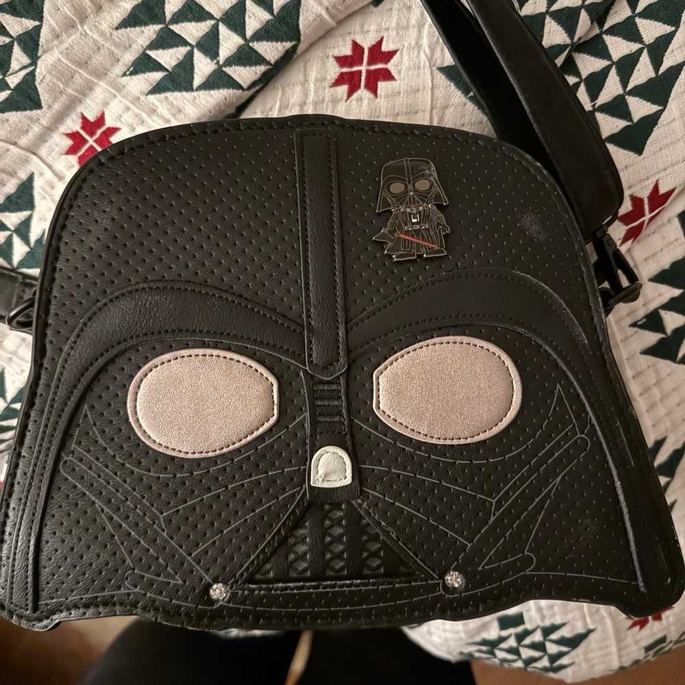 Darth Vader Loungefly Crossbody Purse - image 3