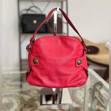 Marc Jacobs Red Leather Small Handbag.