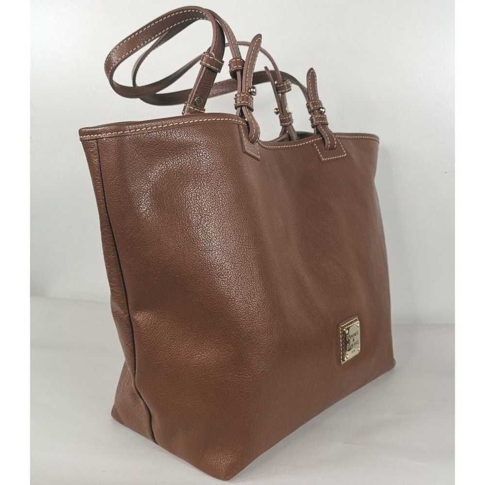 Dooney & Bourke Brown Tan Tote Shoulder Bag - image 10