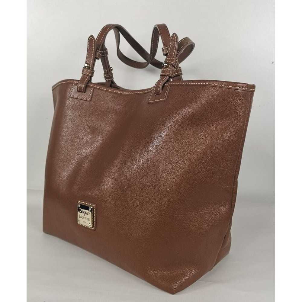 Dooney & Bourke Brown Tan Tote Shoulder Bag - image 11