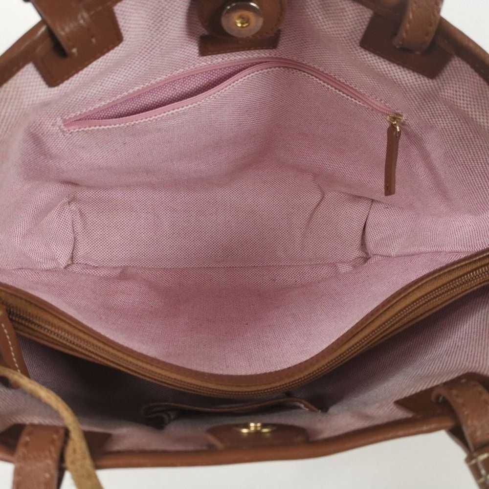 Dooney & Bourke Brown Tan Tote Shoulder Bag - image 7