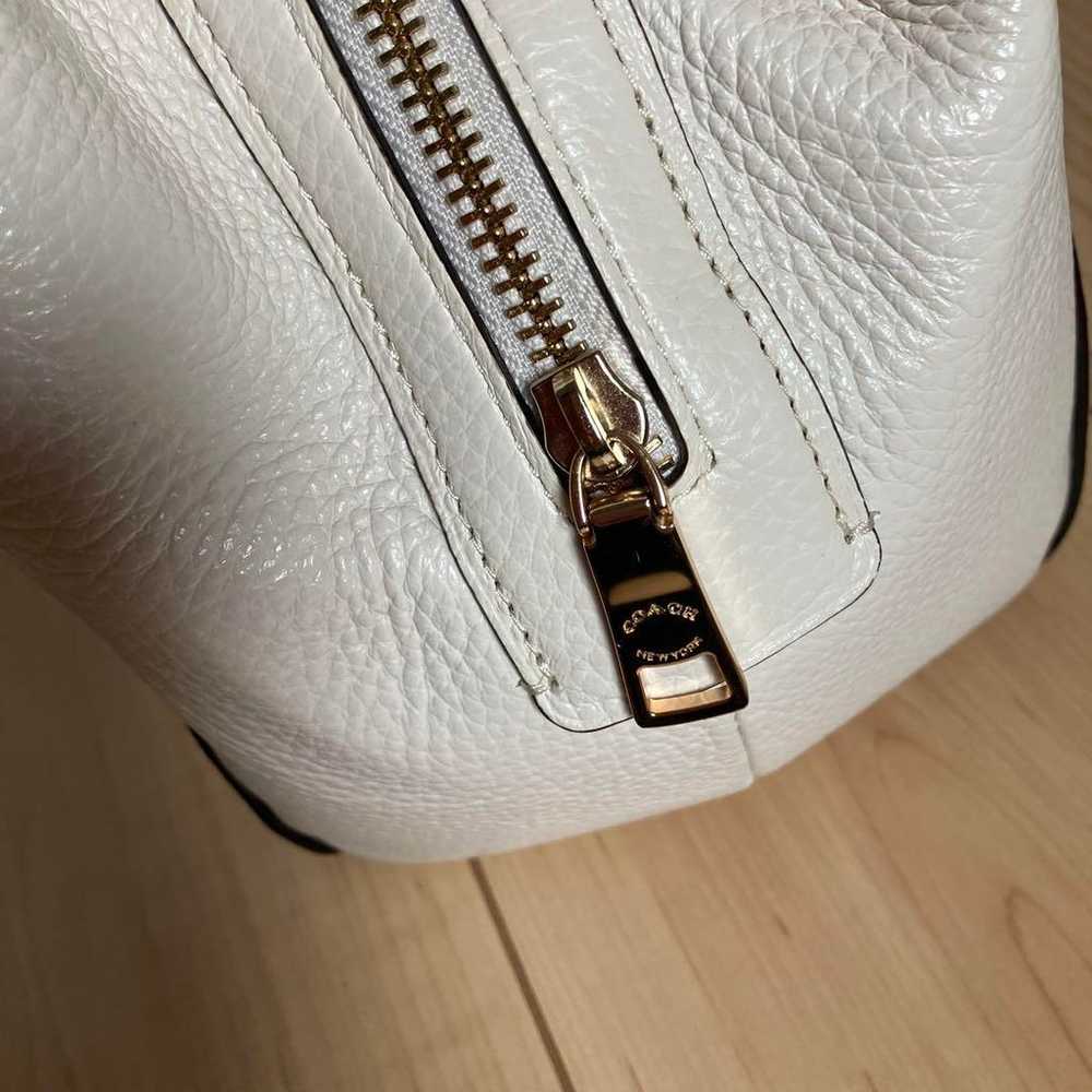 COACH Shoulder Bag White - image 3