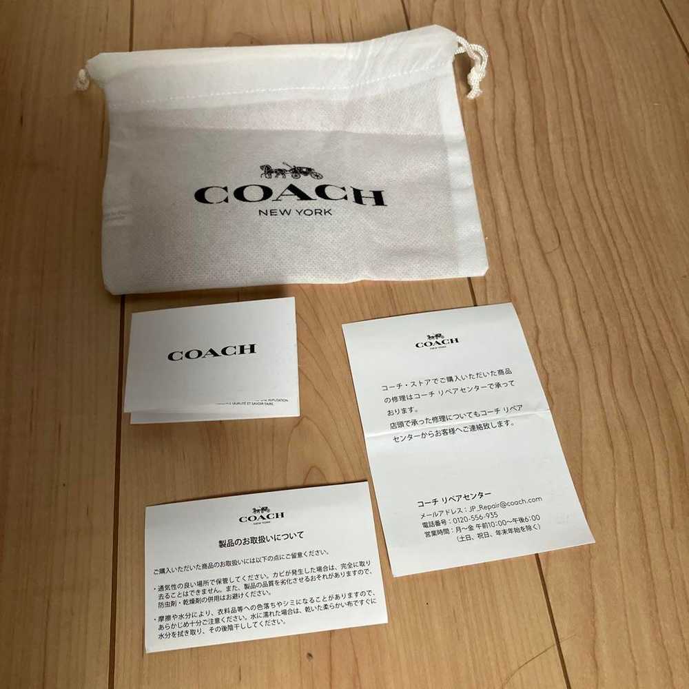 COACH Shoulder Bag White - image 5