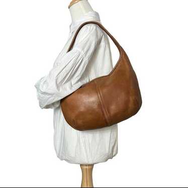 Vintage Coach Ergo Flap 9029 Brown store Leather Shoulder Hobo Bag Purse