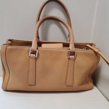 COACH Beige Leather Handbag