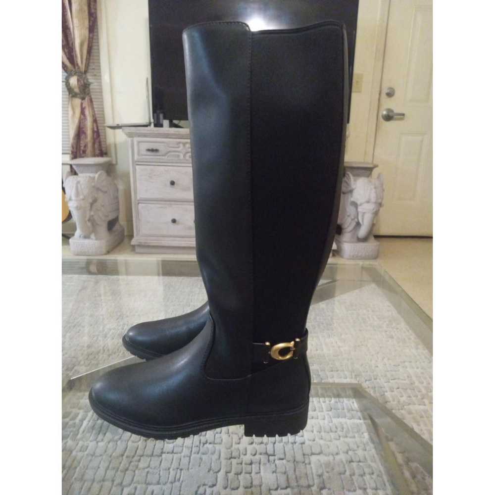 Coach Leather boots - image 2