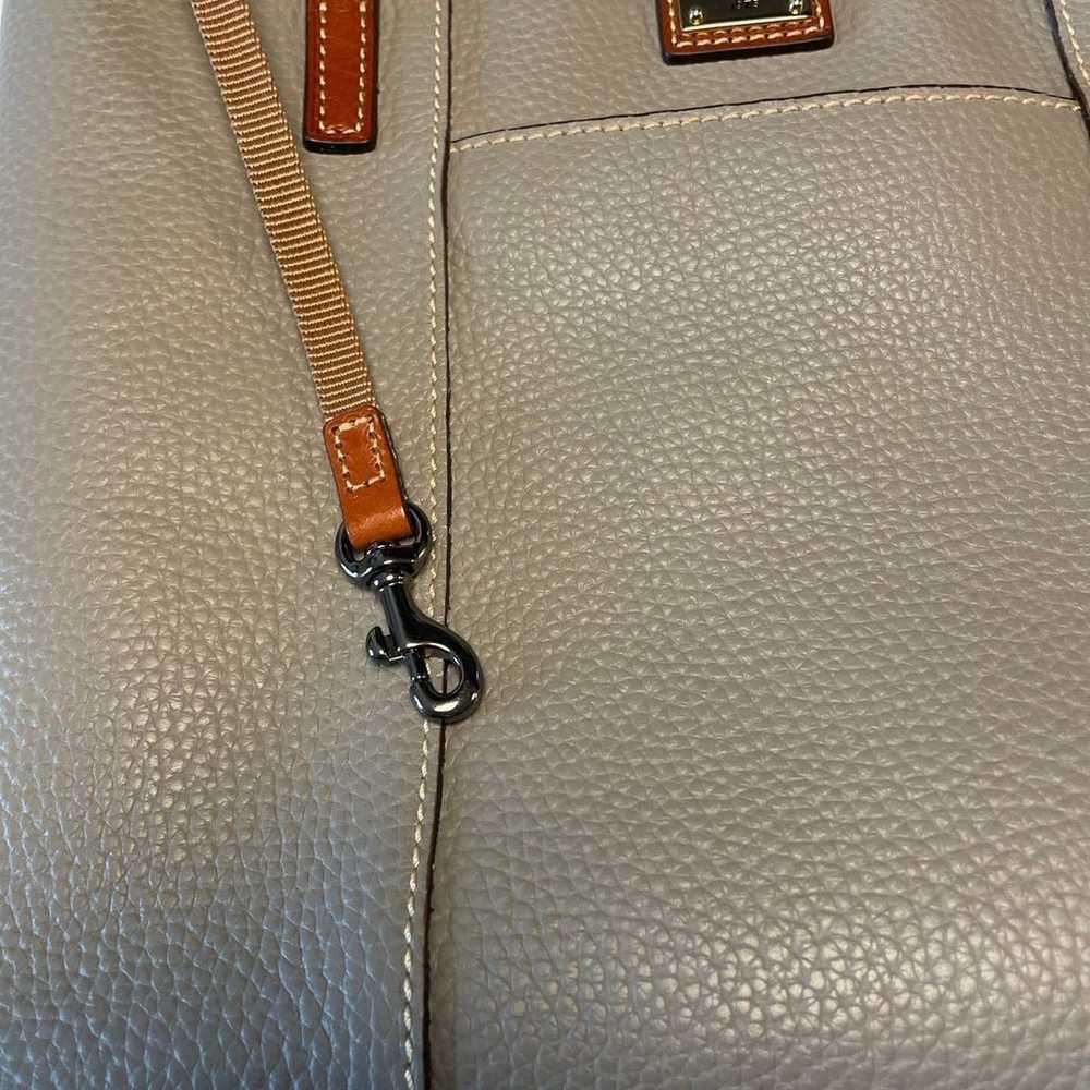 Dooney & Bourke Pebble Leather medium bag elephan… - image 8