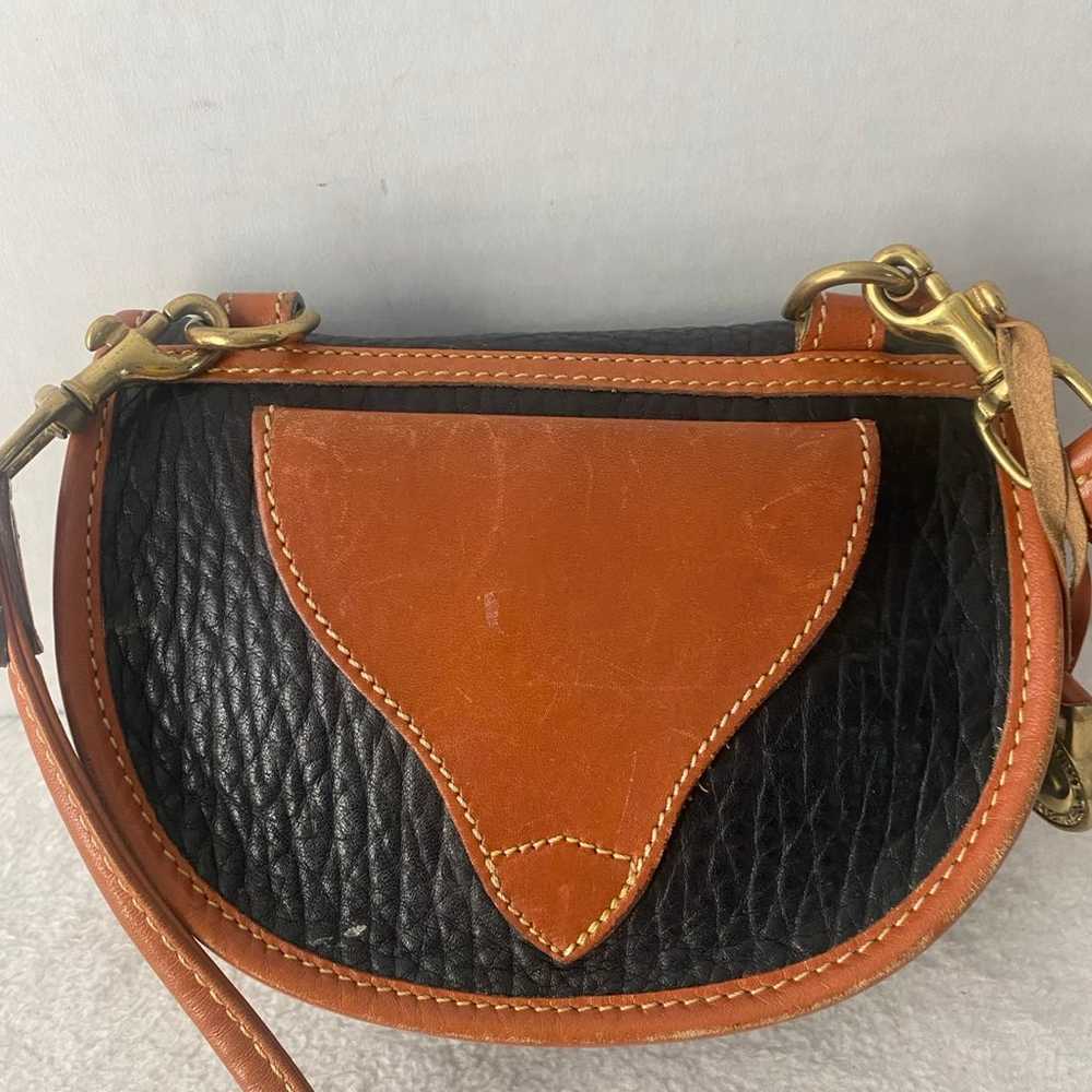 Dooney & Bourke USA Leather Mini Crossbody Calvar… - image 11