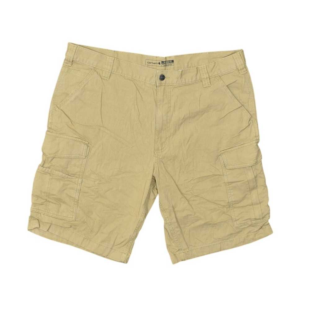 Carhartt Men's Size 40 Beige Cotton Cargo Shorts … - image 1