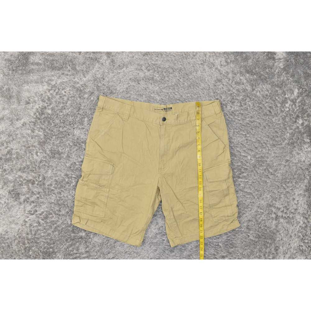 Carhartt Men's Size 40 Beige Cotton Cargo Shorts … - image 2