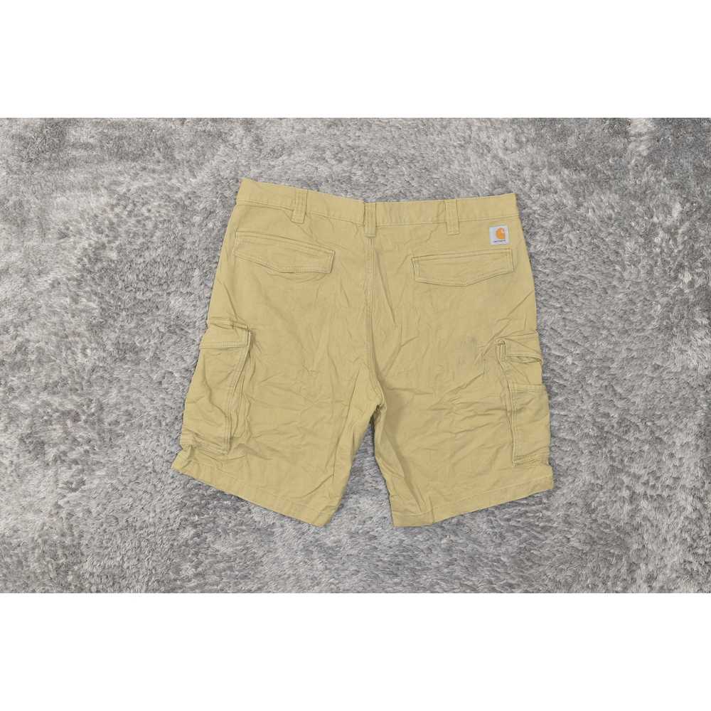 Carhartt Men's Size 40 Beige Cotton Cargo Shorts … - image 3