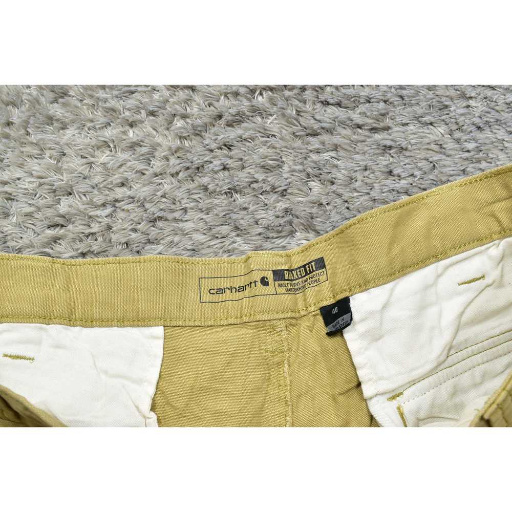 Carhartt Men's Size 40 Beige Cotton Cargo Shorts … - image 5