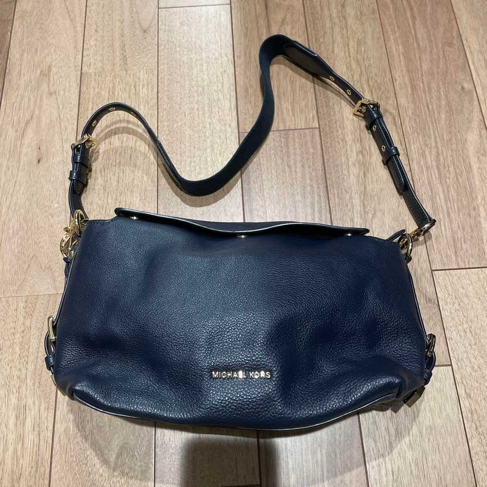 MICHAEL KORS Navy Shoulder Bag - image 2