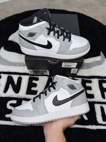 Nike Jordan 1 Mid Light Smoke Grey (Size 7Y)