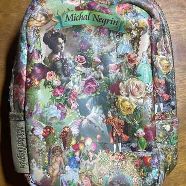 Michal Negrin Floral Pouch - image 1