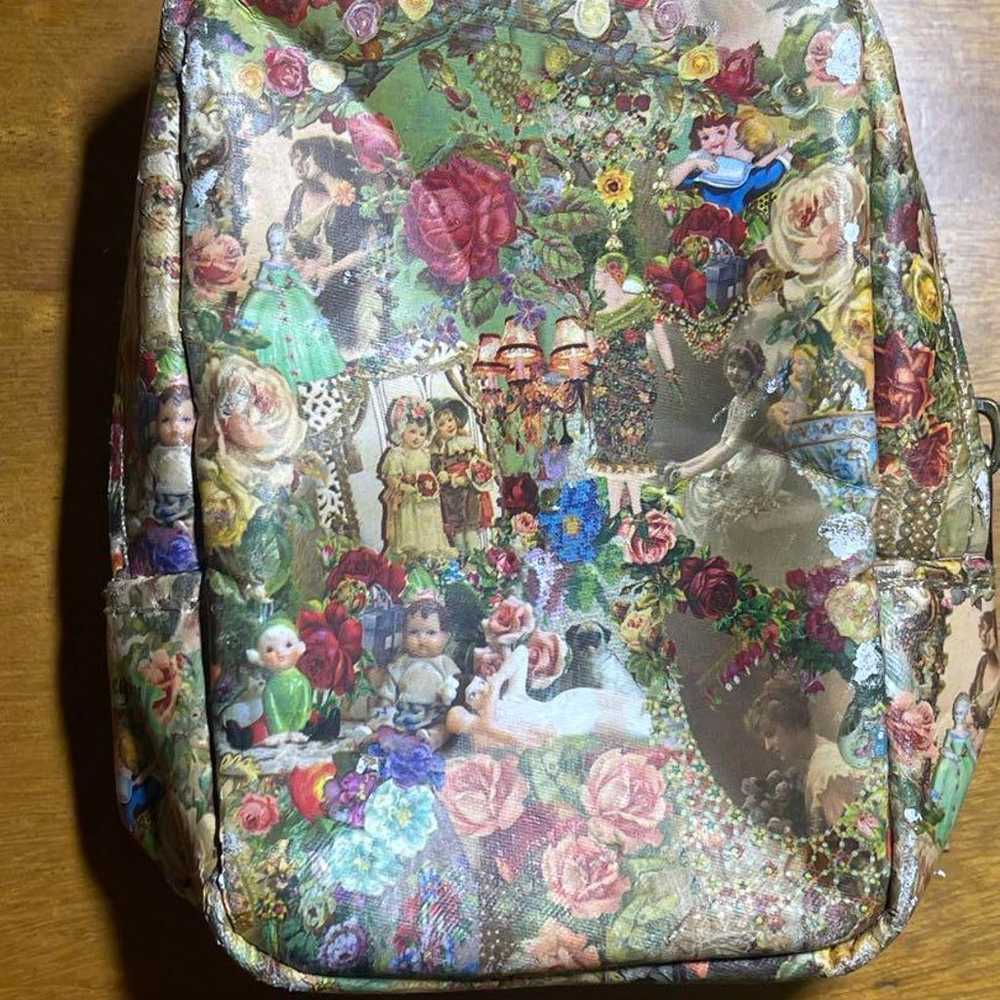 Michal Negrin Floral Pouch - image 2