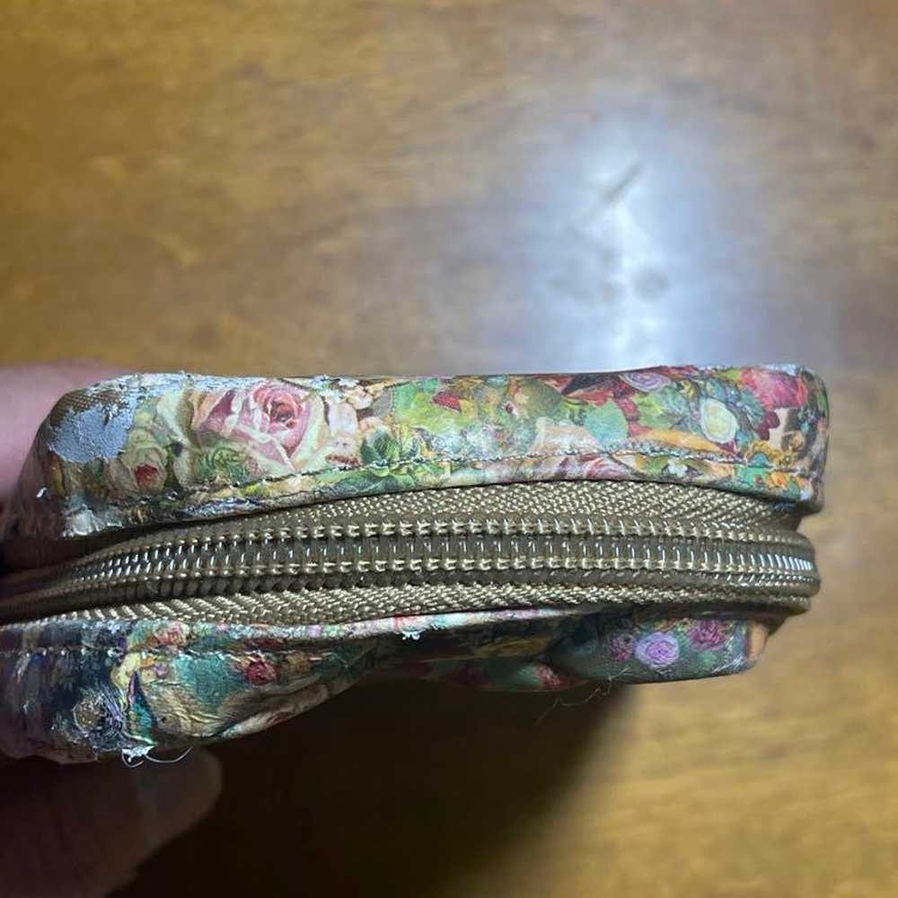 Michal Negrin Floral Pouch - image 3